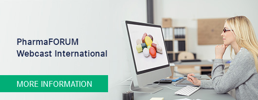 PharmaFORUM Webcast International - More information >>